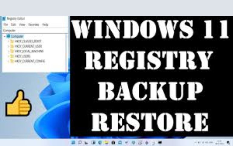 How to Backup Registry on Windows 11